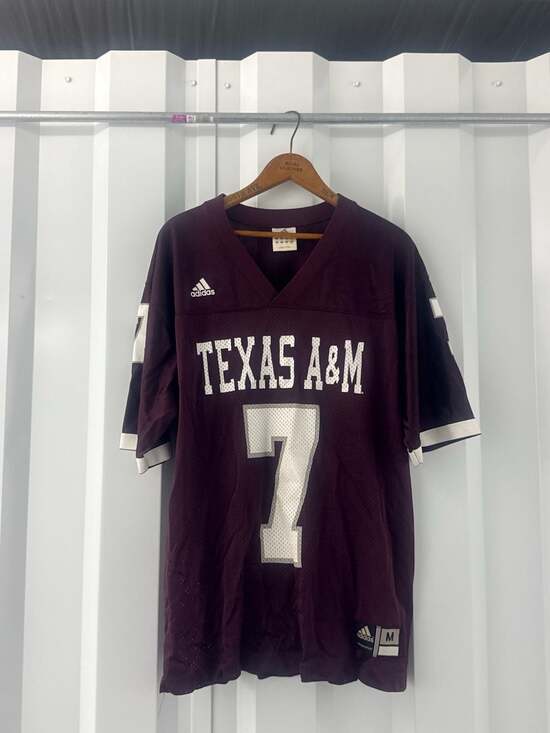 Adidas Other - Vintage Adidas Texas A&M Aggies #7 Maroon Football Jersey – Men's Size Medium